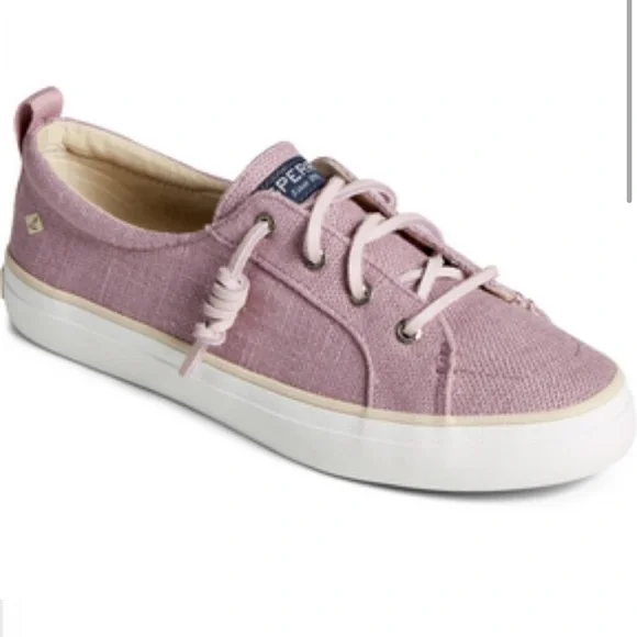 Sperry Crest Hemp Lavender Shoes - Picture 1 of 7